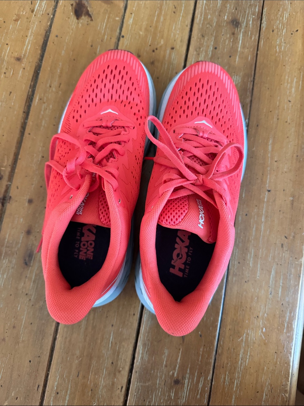 Hoka Women's Coral Lace-Up Running Sneakers
